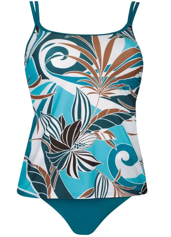 Sunflair Tankini, voorgevormde cups, midi slip ( SUNF.145 )