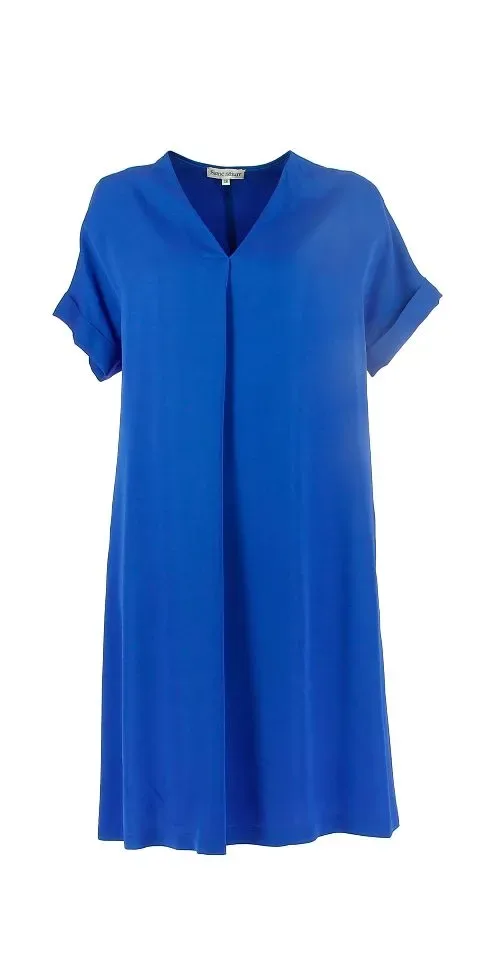 Signe Nature: Satijn blauw kleed ( Signe.1153 )