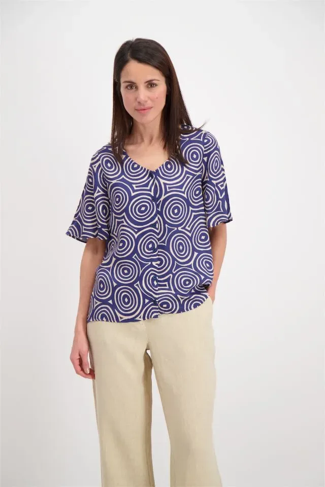Signe Nature Bloes: Blauw motief ( Signe.1157 )