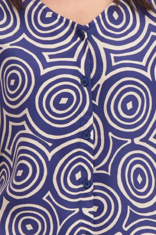 Signe Nature Bloes: Blauw motief ( Signe.1157 )