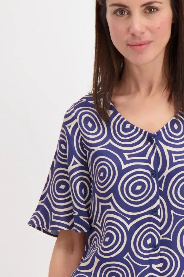 Signe Nature Bloes: Blauw motief ( Signe.1157 )