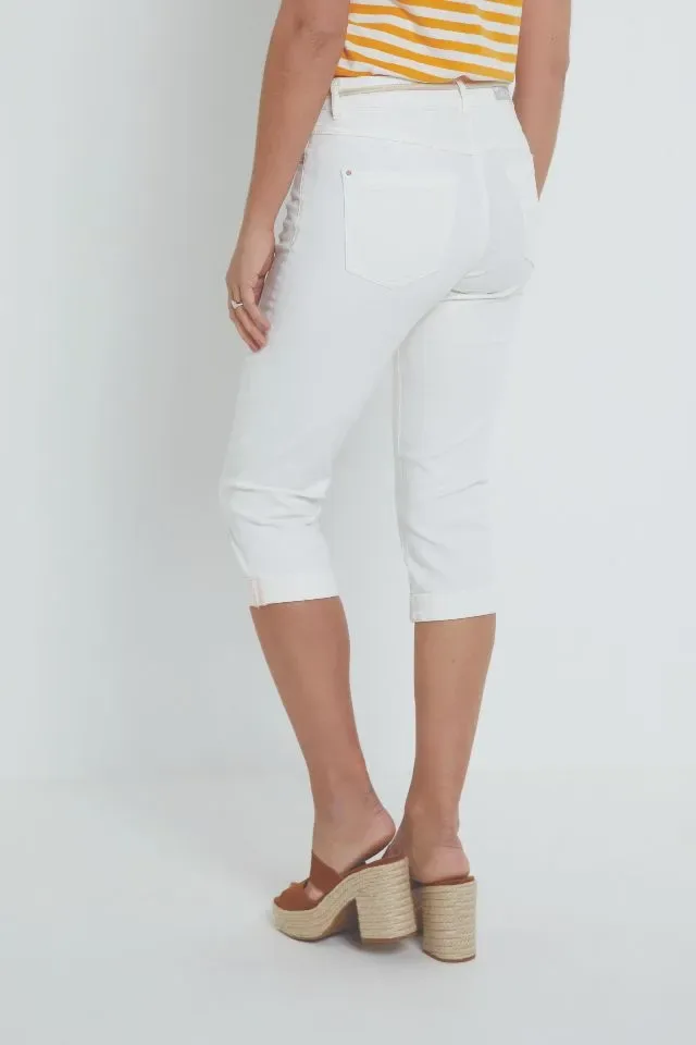 Para Mi broek: Grace 3/4 broek, Wit 20 ( PARA.264 )