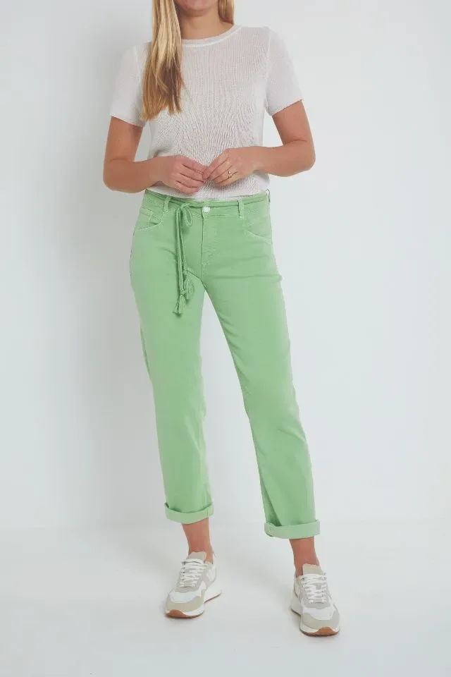 Para Mi broek: Bobby Authentic Morella, Bright Mint ( PARA.271 )