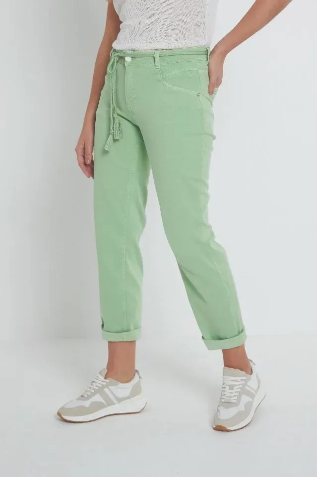 Para Mi broek: Bobby Authentic Morella, Bright Mint ( PARA.271 )