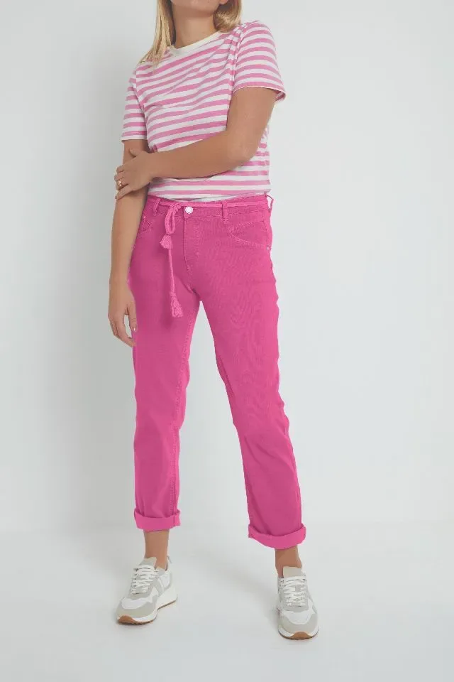 Para Mi broek: Bobby Authentic Morella, Scarlet Pink ( PARA.277 )