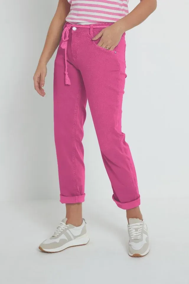 Para Mi broek: Bobby Authentic Morella, Scarlet Pink ( PARA.277 )