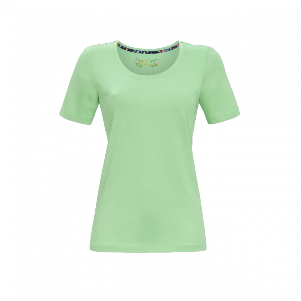 Ringella Bloomy: pyjama dames, shirt korte mouw - Capri broek ( RIN.414 )