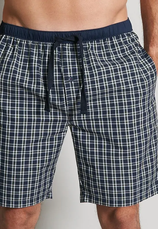 Tom Tailor Heren Pyjama: Effen shirt / carree broek ( TOM.18 )
