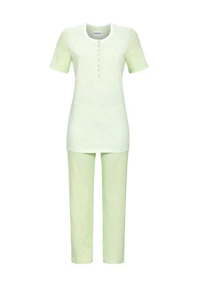 Ringella Dames Pyjama: Korte mouw - 7/8 broek ( RIN.448 )