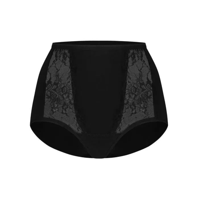 Ten Cate Slip High Waist Lace: Maxi, Zwart ( TEN CATE.185 )
