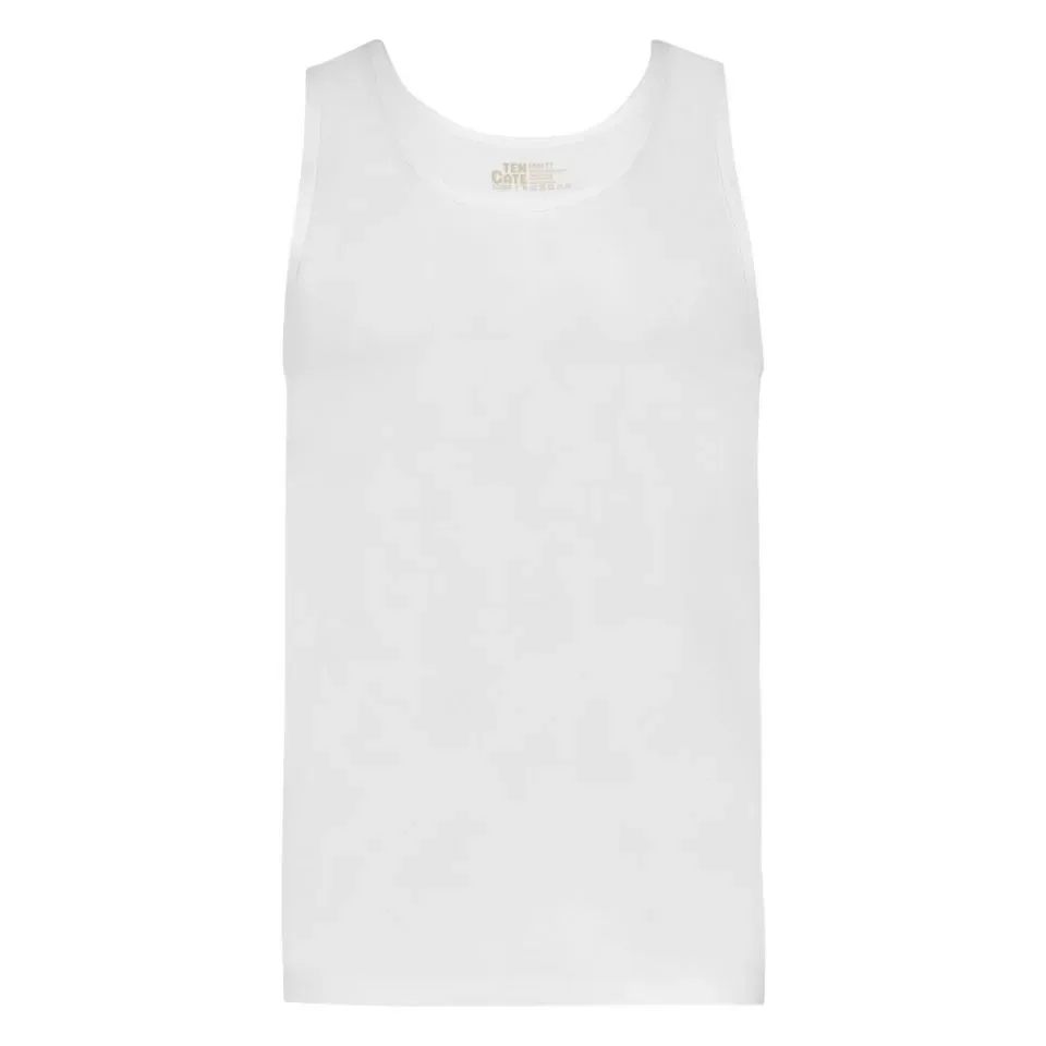 Ten Cate singlet Heren: Wit, duopack ( TEN CATE.178 )