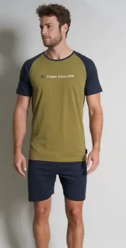 Tom Tailor Heren Pyjama: Groen ( TOM.24 )