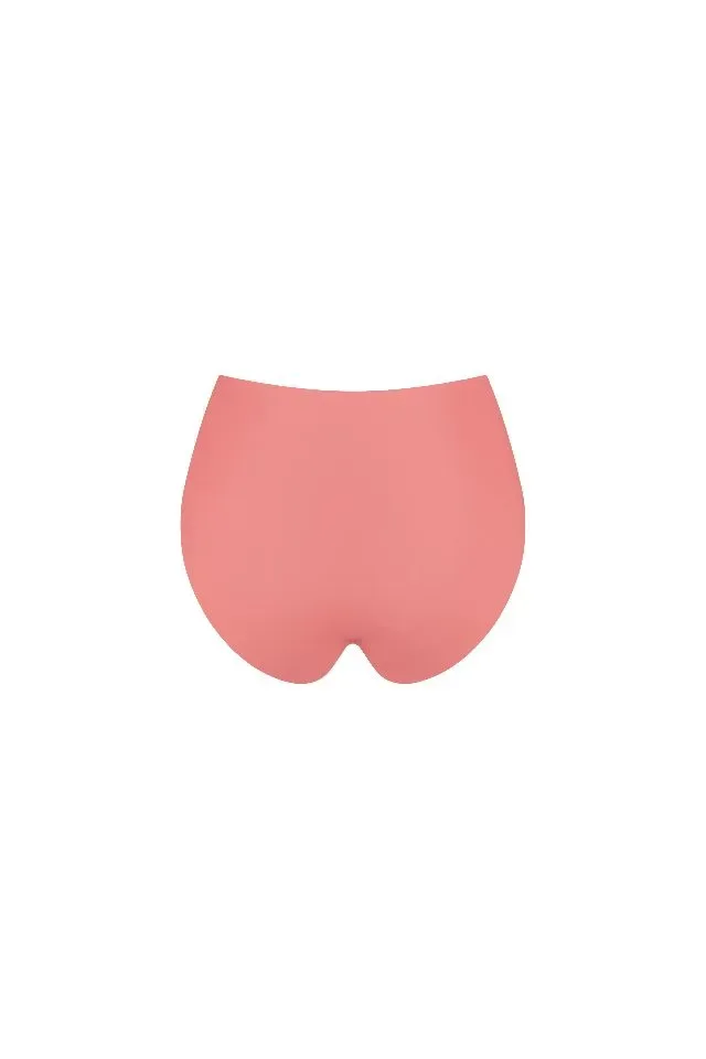 Louisa Bracq Slip naadloos: Maxi, Cotton skin, Terracota ( SEC.371 )