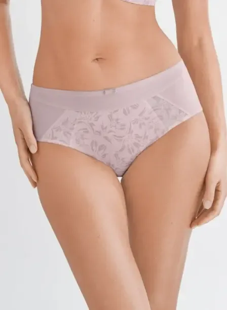 Felina Slip: Mesh Ilusion: Purple Lotion, Midi model, naadloos ( FEL.675 )
