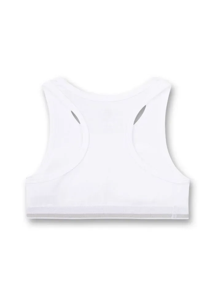 Sanetta bustier meisjes: Wit ( SAN.19 )