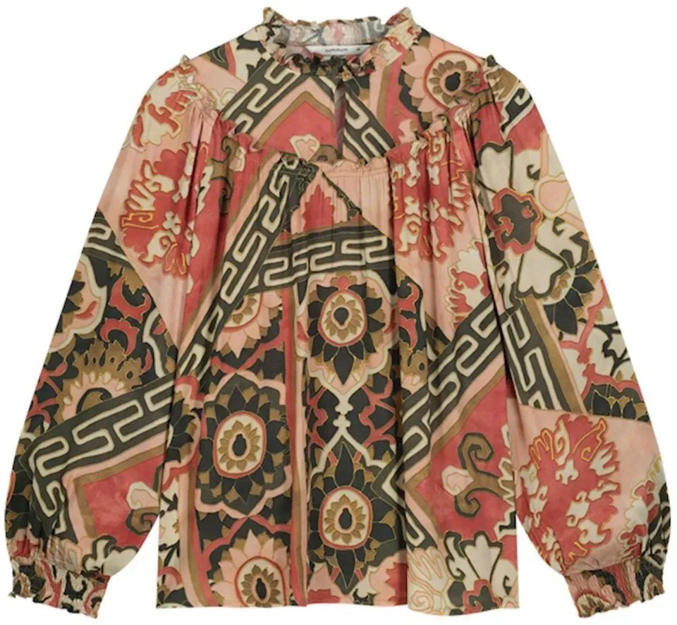 Summum bloes: patchwork, rouge ( SUM.52 )