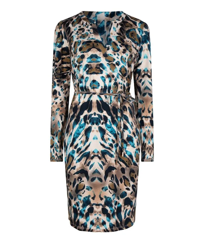 Esqualo Kleed: Animal print, lange mouw ( ESQ.265 )