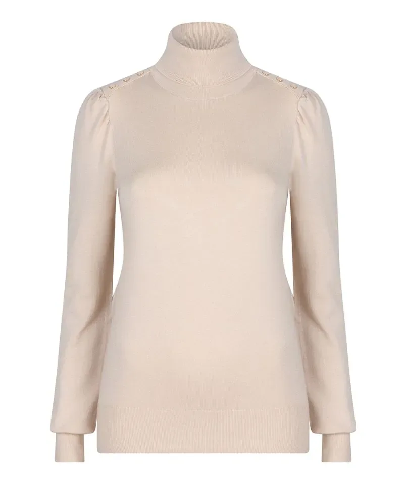 Esqualo sous pull: light sand kleur ( ESQ.256 )