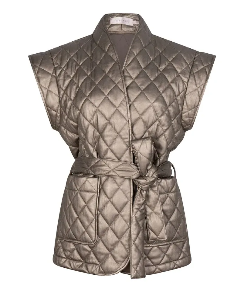 Esqualo Bodywarmer: Gold Padded (ESQ.268 )