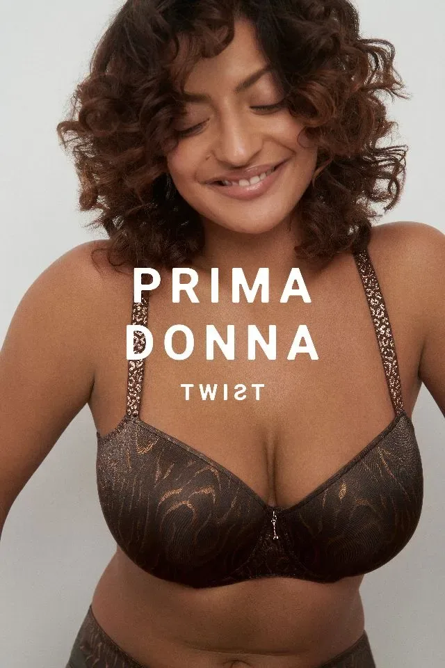 Prima Donna Twist, voorgevormde BH: Penn station, Praliné, Europese maten ( pdo.116 )
