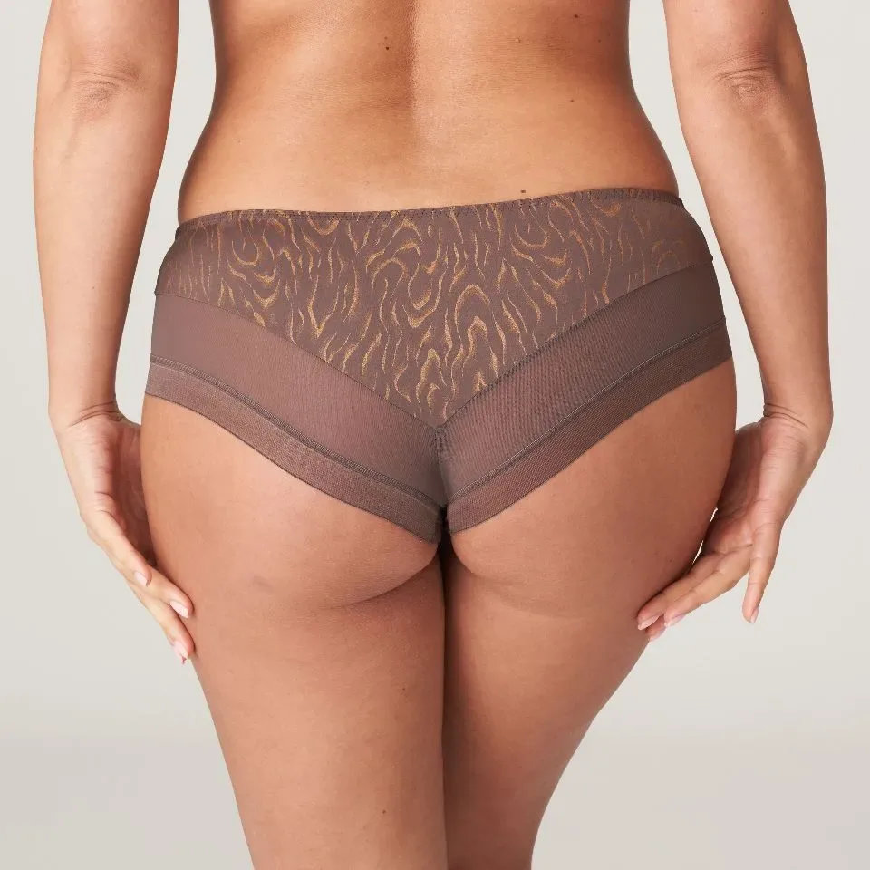 Prima Donna Twist, Slip Hotpants: Penn station, Praliné, Shorty model ( PDO.119 )