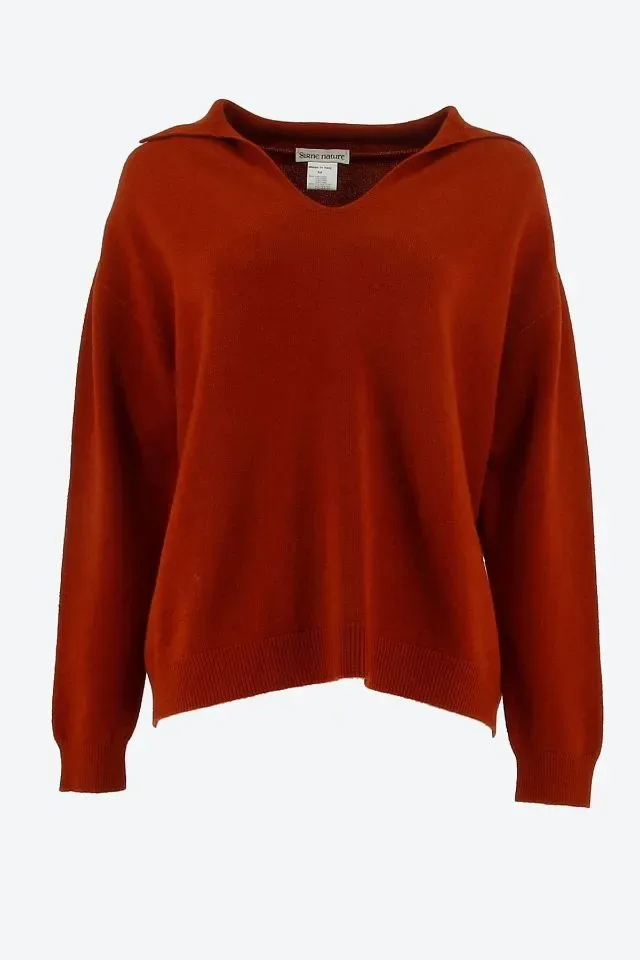 Signe Nature Pull: Fushia, met platte kol OPGEPAST ANDER KLEUR ( Signe.1166 )