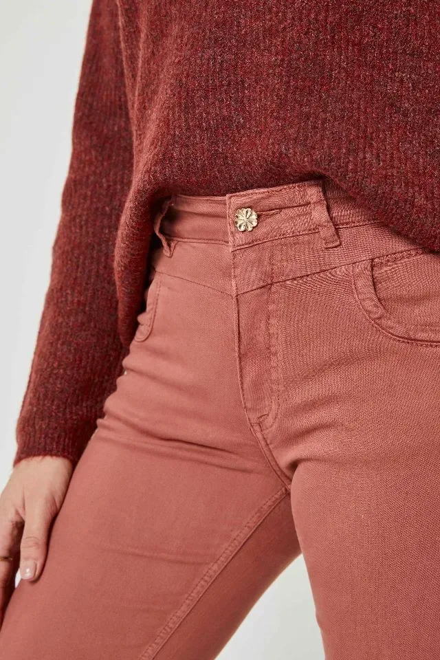 Para Mi Broek: Vayen, Burnt Coral, Recht model ( PARA.104 )