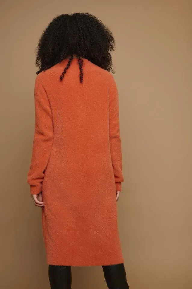 Rino & Pelle Gambler: Cardigan, lang model, Oranje ( RINO.49 )