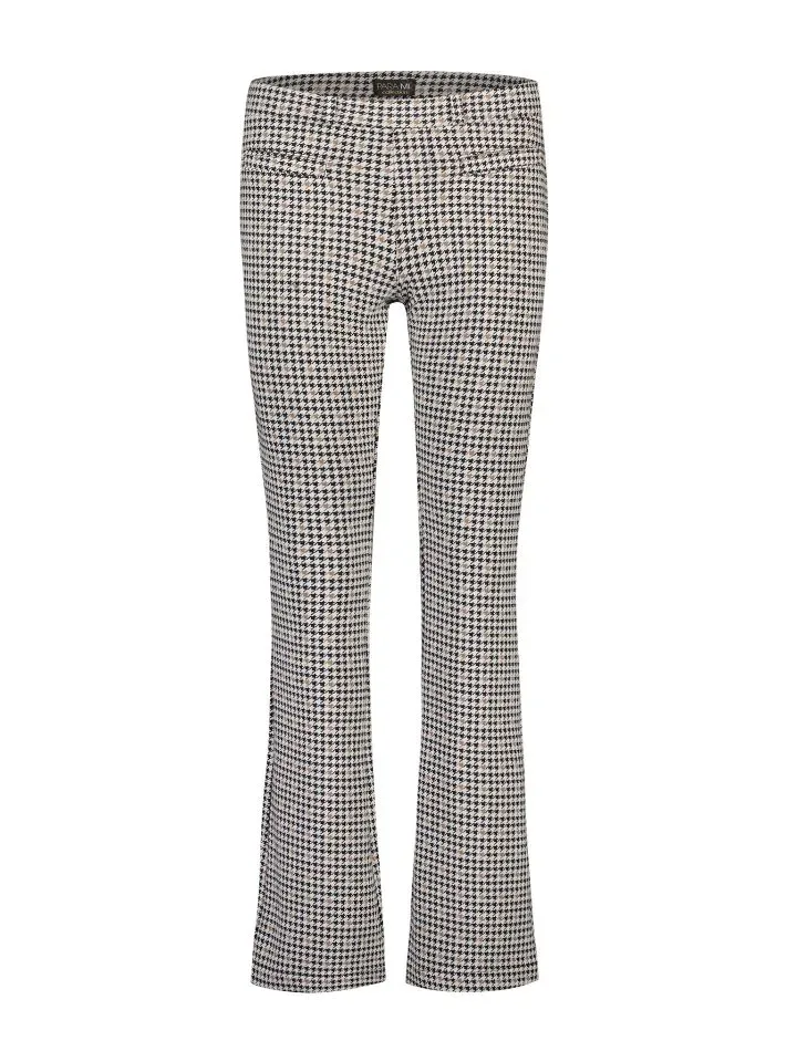 Para Mi Broek: Jade, Knitted Jacquards Herring, Black ( PARA.284 )