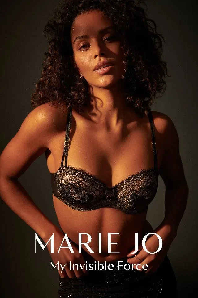 Marie Jo BH: Balconet model, Junoo, Zwart ( Europese maten ) ( MJO.86 )