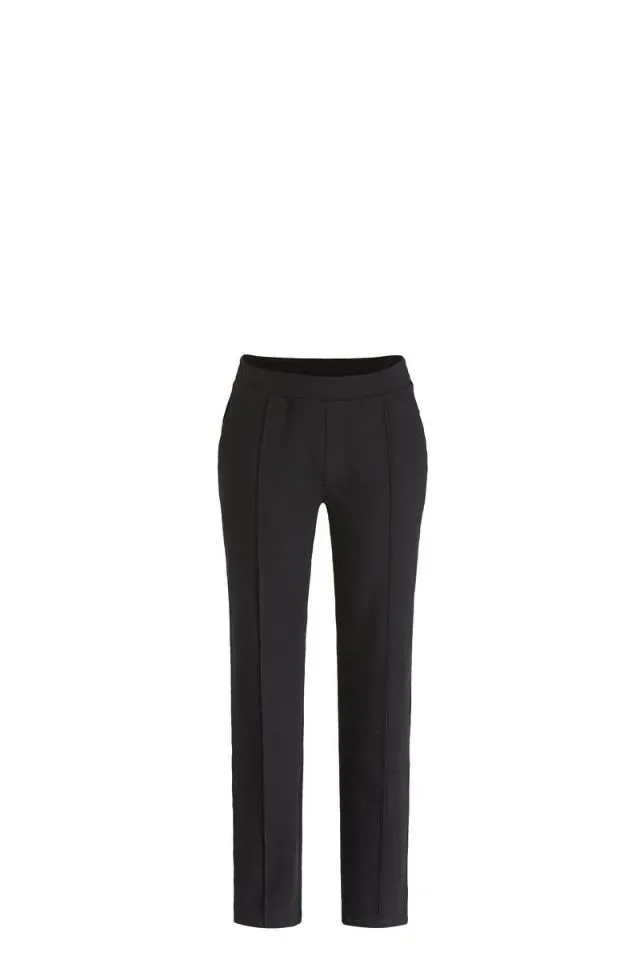Ringella Dames Pyjama: Solo collectie, luipaard shirt effen zwarte broek ( RIN.465 )