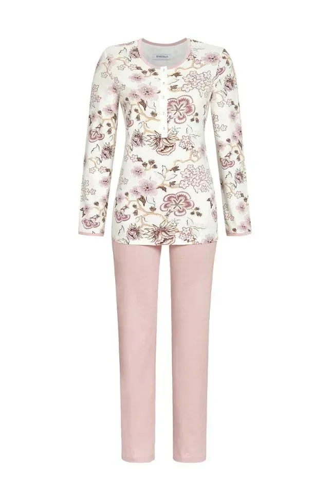 Ringella Dames pyjama: Roze, Modal / Katoen, tot maat 54 ( RIN.469 )
