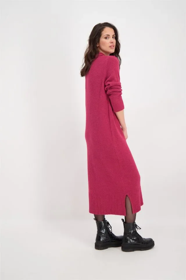 Signe Nature gebreid kleedje: fushia ( Signe.1189 )