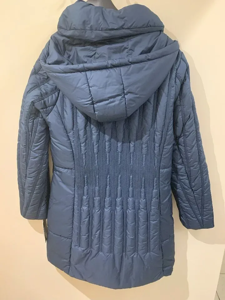 Normann Winterjas: blauw, afneembare kap ( NOR.4 )