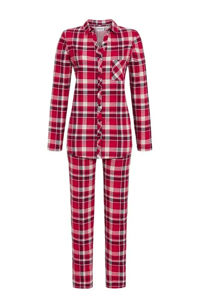 Ringella Dames pyjama: Doorknoop Pyjama, carree ( RIN.472 )
