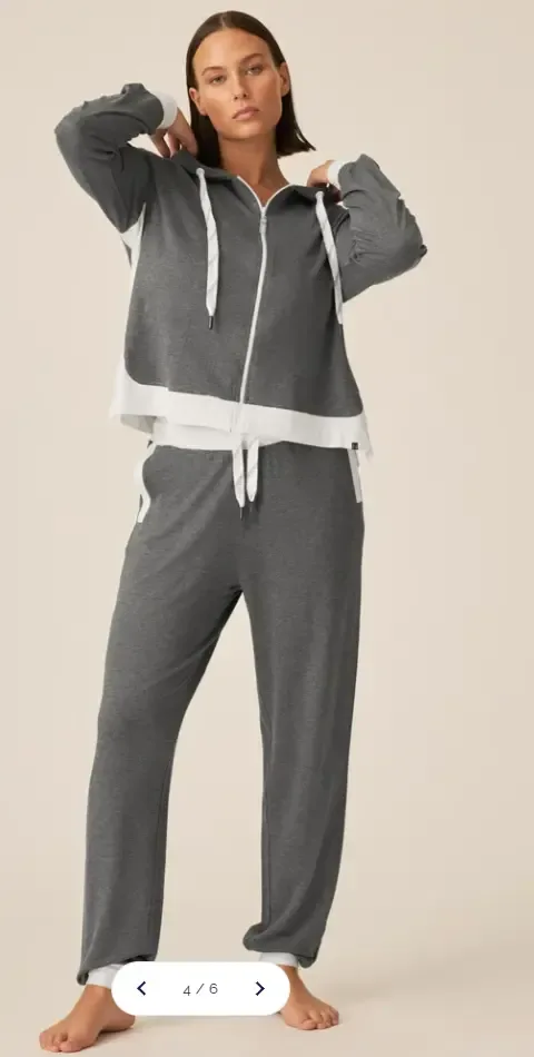 Natura Homewear / Training Dames: Antraciet, Tencel ( NAT.11 )