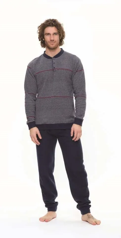 Gary Heren Pyjama / Homewear: Punto Milano, zeer warm ( GAry.98 )