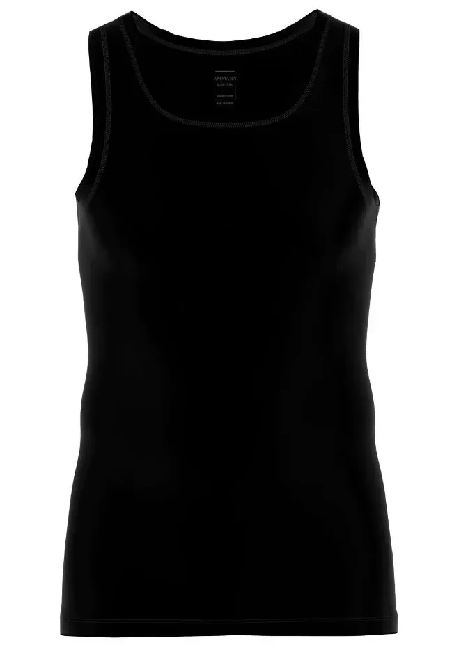Ammann Heren Singlet: Gots Athletic Shirt, Wit / blauw / zwart of grijs ( AMM.581 / AMM.582 / AMM.583 / AMM.584 )