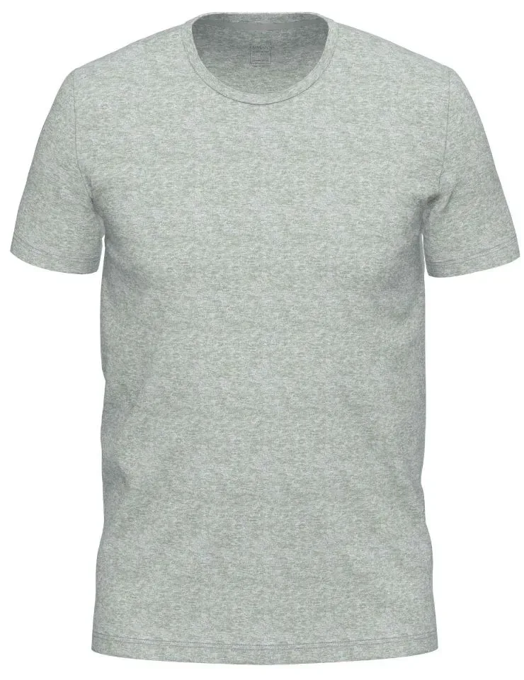 Ammann Heren onderhemd: Gots Shirt 1/2 mouw, Ronde hals, Korte mouw, Wit / zwart of grijs ( AMM.585 / AMM.586 / AMM.587 )