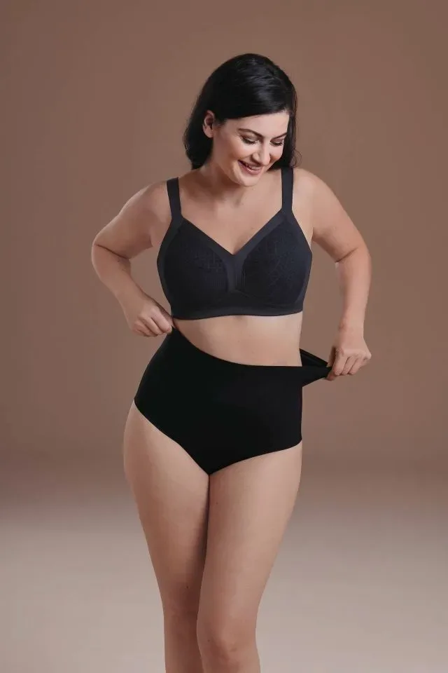 Anita Shaper: Jill, Zwart of blush pink ( Gaine slip ), volledig naadloos ( ANI.267 / ANI.266)