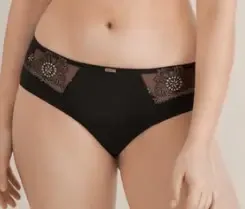 Felina Conturelle Taille slip: Festival, Zwart ( FEL.553 )