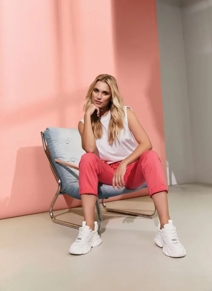 Para Mi Broek: Bobby, Bright Coral ( PARA.297 )