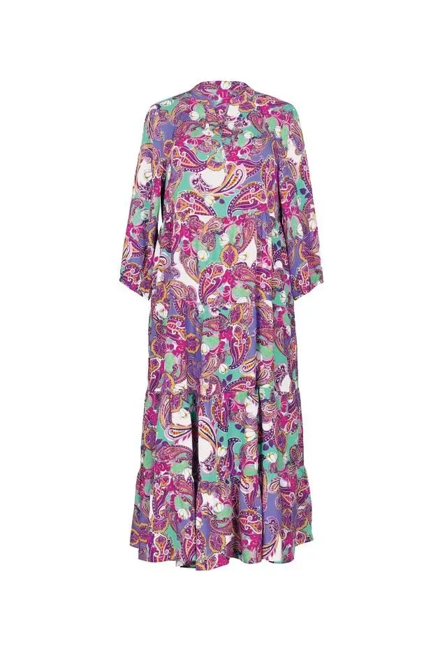 Rosa Faia ( Anita ) Strandkleed, bohemien, Pastel roze ( ANI.288 )