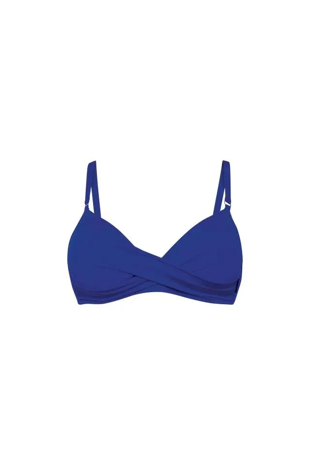 Rosa Faia Bikini: cobalt blauw, voorgevormd  ANI.291