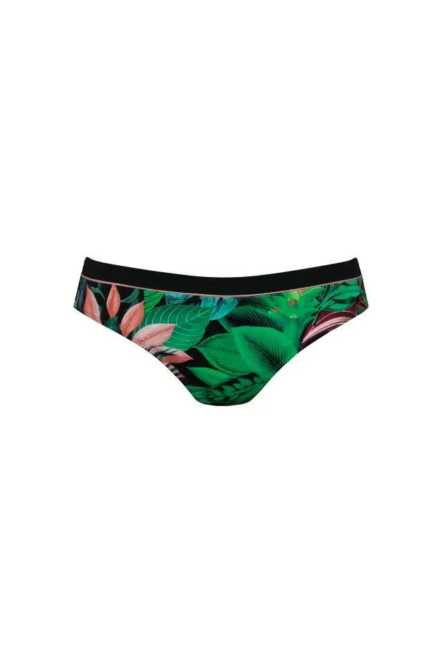 Anita Bikini: Groen geprint, met beugel ( ANI.285 )