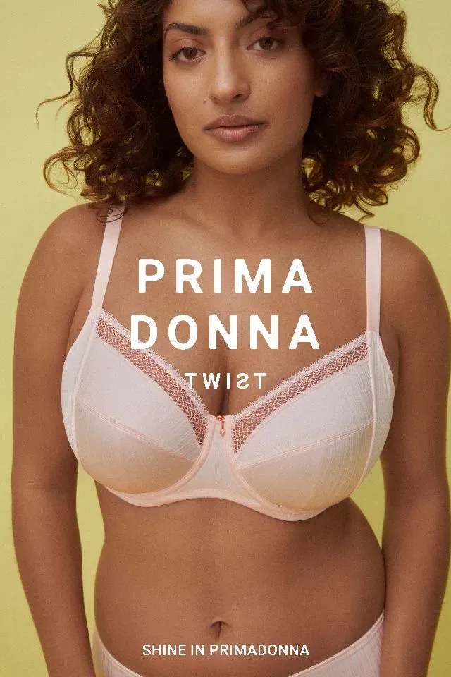 Prima Donna Twist Beugelbh: Knokke, Chrystal Pink, Europese Maten  ( PDO.159 )
