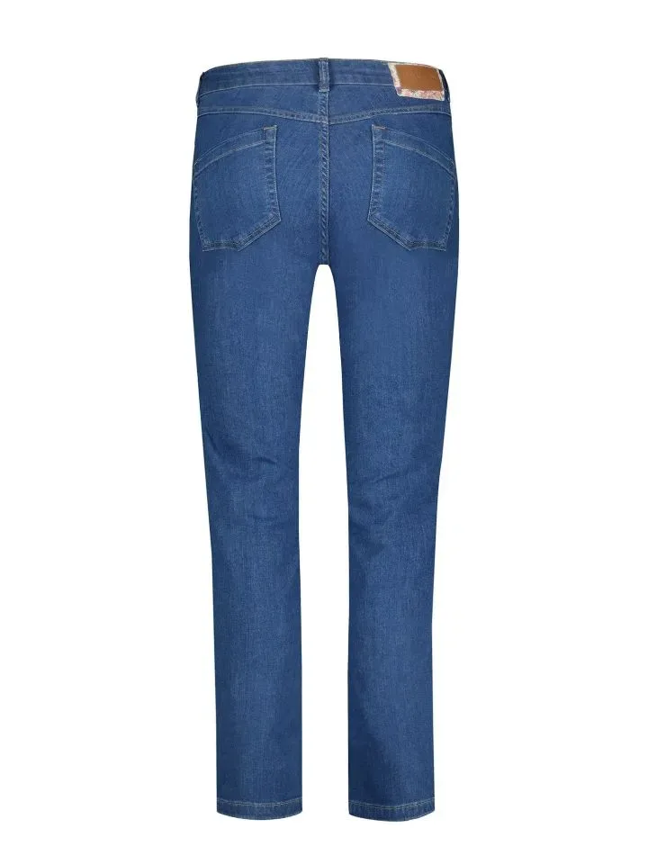 Para Mi Jeans Broek: Angie Fancy Clean mid Blue ( para.303 )