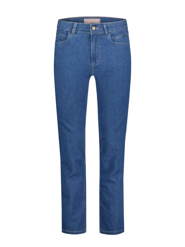 Para Mi Jeans Broek: Angie Fancy Clean mid Blue ( para.303 )