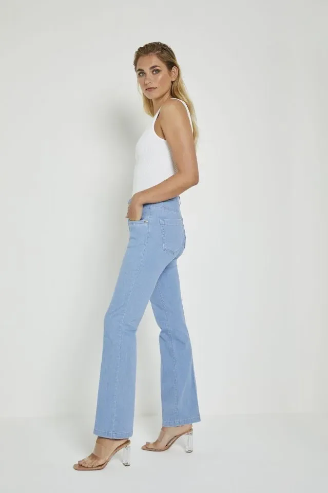 Para Mi Jeans Broek: Vayen ( recht model ), Clean Light Blue ( PARA.299 )