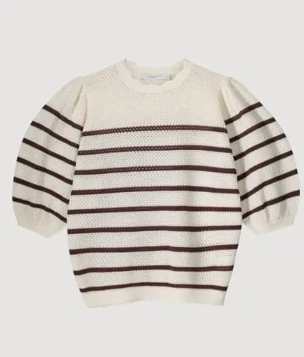Summum Pull: gestreept, korte mouw ( SUM.64 )